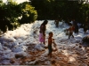 soapsuds-in-the-road-from-drilling-water-well